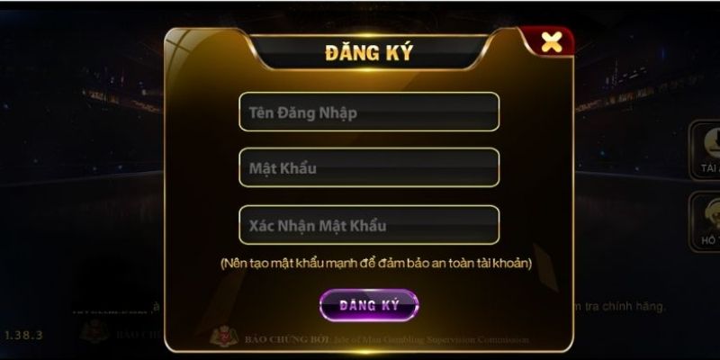 Dễ dàng đăng ký, tận hưởng trải nghiệm game tại Sanclub